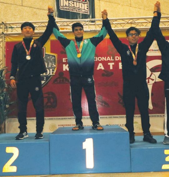 Medalla de oro para Oaxaca en atletismo y bronce en el karate