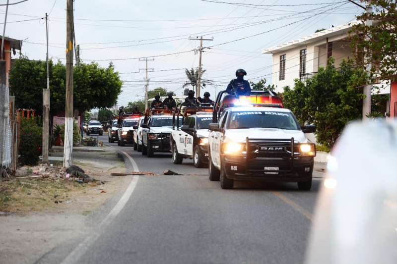 Refuerzan operativo de seguridad en Juchitán y demás región del Istmo 