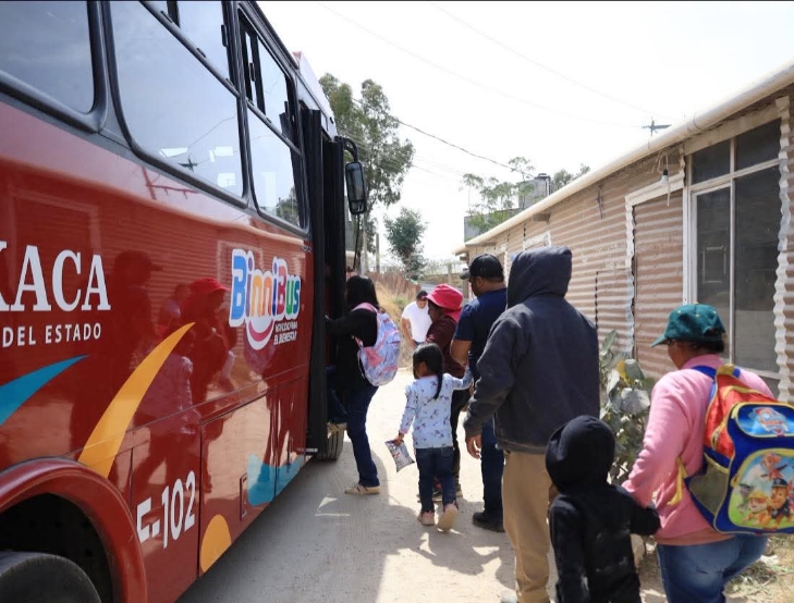 Anuncian 15 nuevos recorridos del Binnibus en Oaxaca 