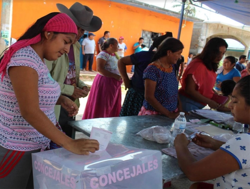 Invalida TEEO las elecciones municipales de Santa Cruz Acatepec y Santiago Xanica.