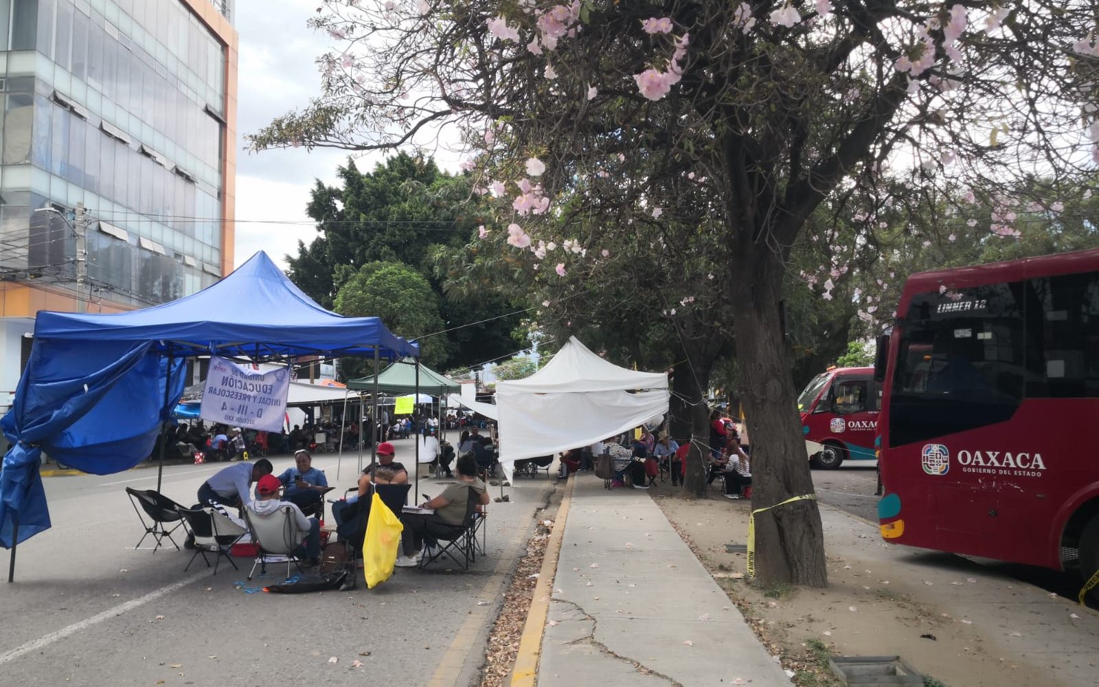 Y el magisterio vuelve a la carga con protestas y exigencias de siempre