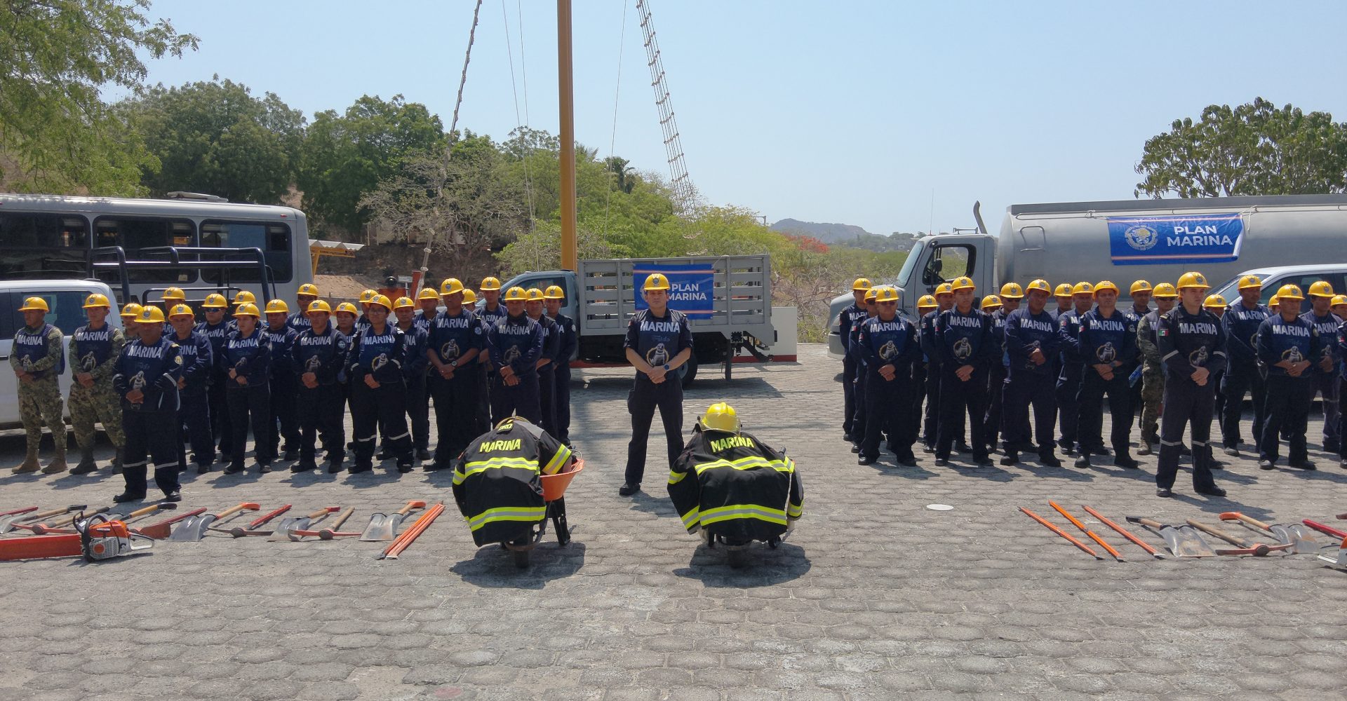 Participa personal naval en simulacro nacional de sismo y alerta de tsunami 2026