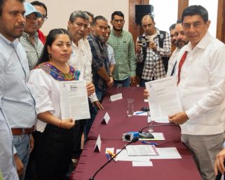 Recibe Gobierno de Oaxaca pliego petitorio de la Sección 22 