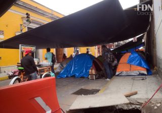 Plantón magisterial obstruye el tránsito en centro histórico de Oaxaca; estas son las calles cerradas