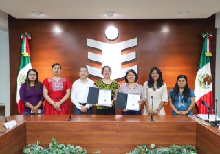 Firman IEEPCO y Ateneo Nacional de la Juventud A.C. convenio de colaboración