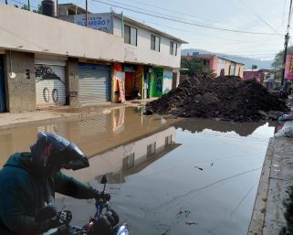 Obra inconclusa en Juventino Rosas pone en riesgo a habitantes de San Martín Mexicapam