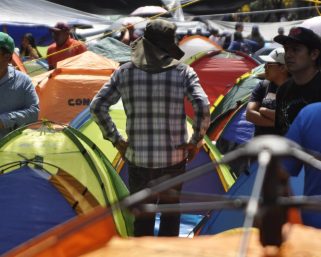 Muere profesor de Oaxaca en el plantón instalado en la Ciudad de México