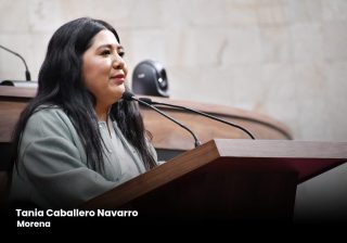 Presenta diputada Tania Caballero iniciativa para armonizar la reforma electoral federal, Plan B, con legislación de Oaxaca