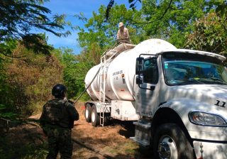 Personal naval inhabilita toma clandestina de hidrocarburo en Oaxaca