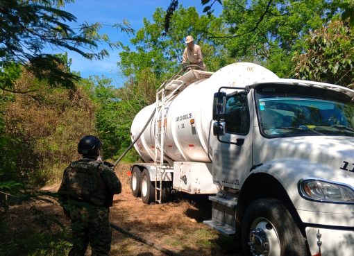 Personal naval inhabilita toma clandestina de hidrocarburo en Oaxaca