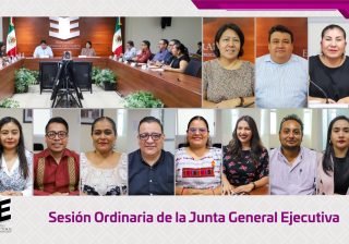 Realiza Junta General Ejecutiva del IEEPCO sesión ordinaria de junio