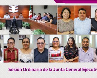 Realiza Junta General Ejecutiva del IEEPCO sesión ordinaria de junio