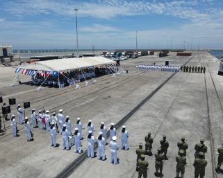 Relevan temporalmente a algunos elementos de la Marina en Salina Cruz 