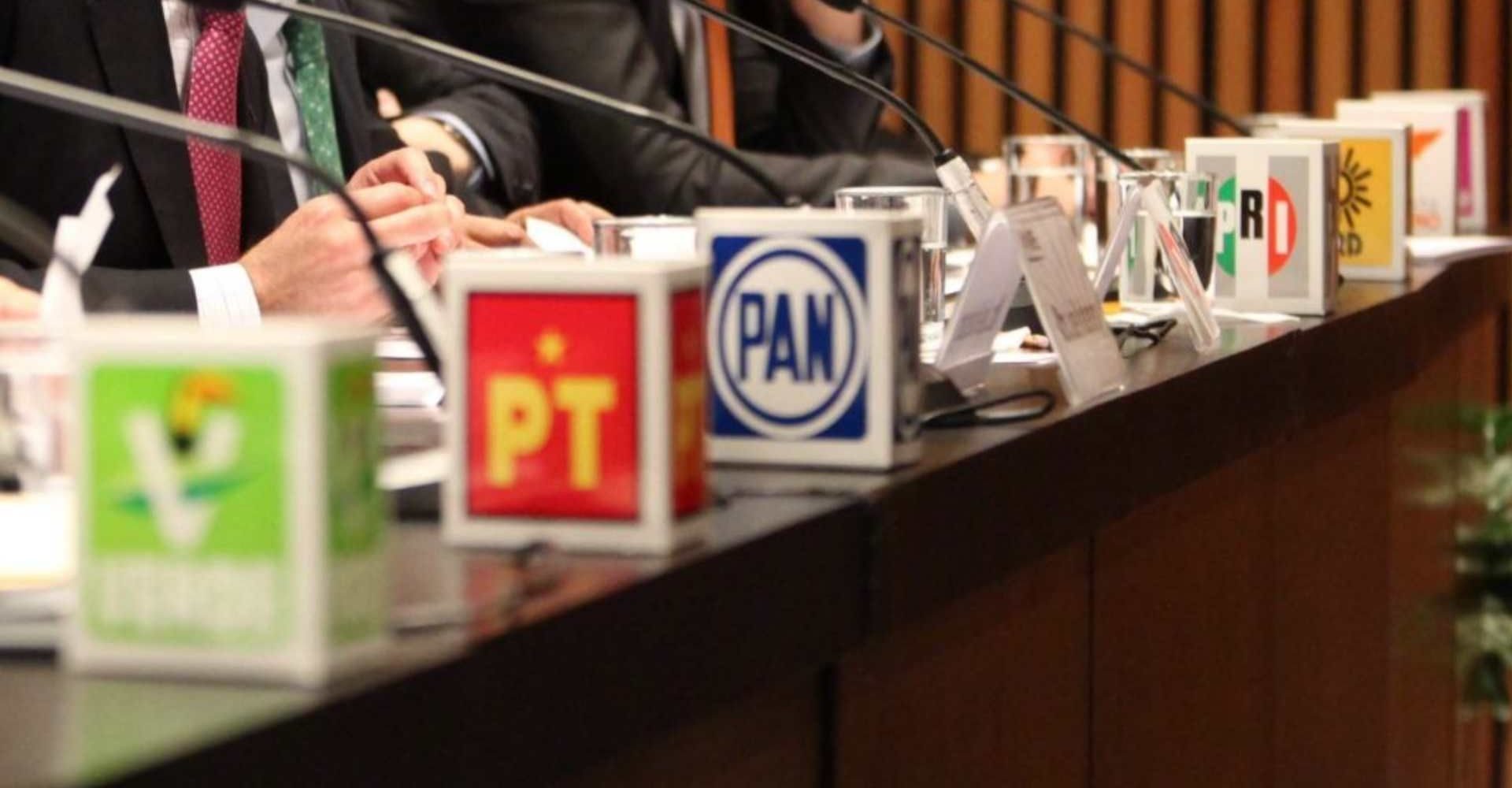 Partidos políticos, “partidos”, incluyendo Morena