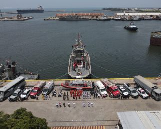 Reportan dos elementos de la Marina con quemaduras por descarga eléctrica en Oaxaca