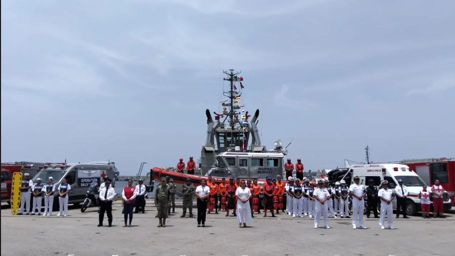 Aplica Plan Marina operativo por vacaciones de verano en Oaxaca