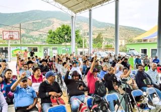 16 pueblos de los Valles Centrales se unen contra el Corredor Vial Zapoteco