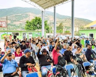 16 pueblos de los Valles Centrales se unen contra el Corredor Vial Zapoteco