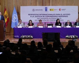 Busca TEPJF constituir grupo de reflexión técnica internacional para avanzar hacia la justicia electoral indígena en México