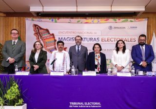 Llama presidente del TEPJF a fortalecer coordinación como un solo sistema electoral nacional de cara a elecciones de 2027 y 2028