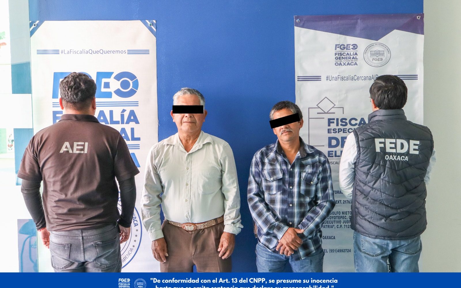 Arrestan a síndico y regidor por presunta violencia política contra la edil de Santiago Choápam