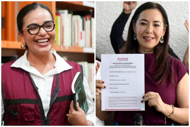 Por Morena, dos mujeres aspiran a gobernar la ciudad de Oaxaca 